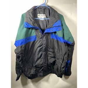 Columbia Sportswear Jacket Windbreaker Full Zip Color Block Mens Size Large‎